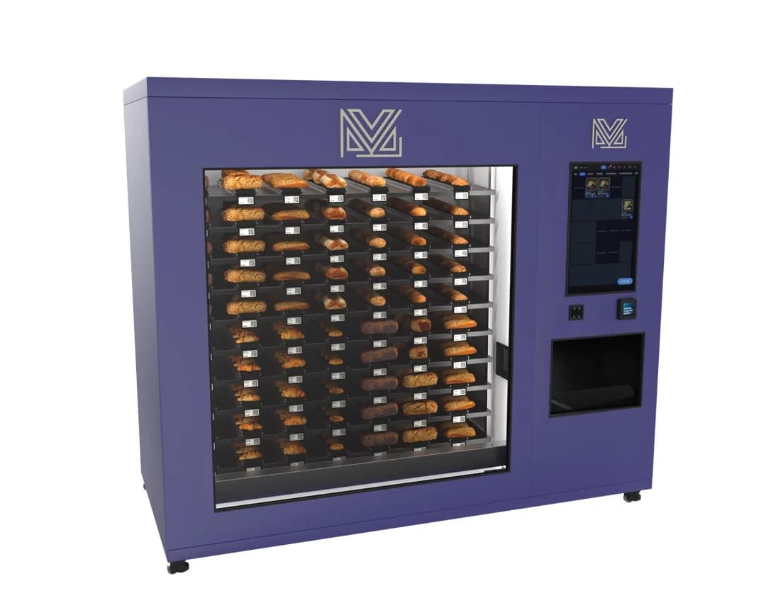 Fastomat vending machine for automated order pickup
